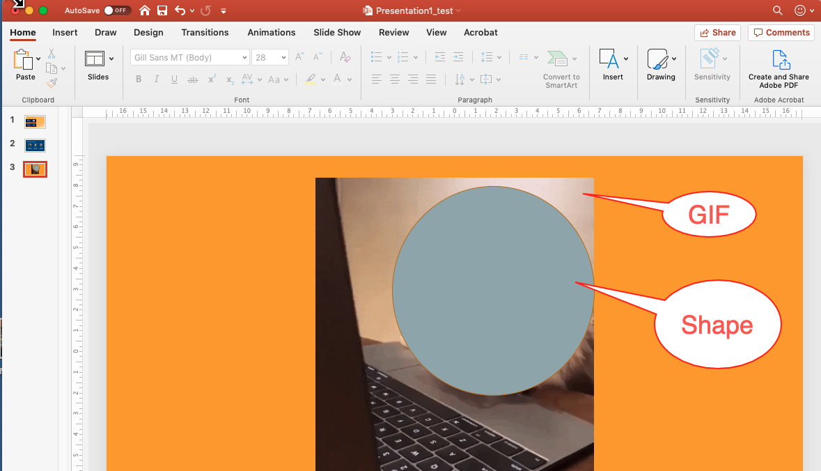How to add & crop GIFs in PowerPoint - Slidepresso