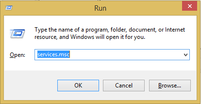 Fix Bluetooth Issues on Windows 10 via run dialog box.