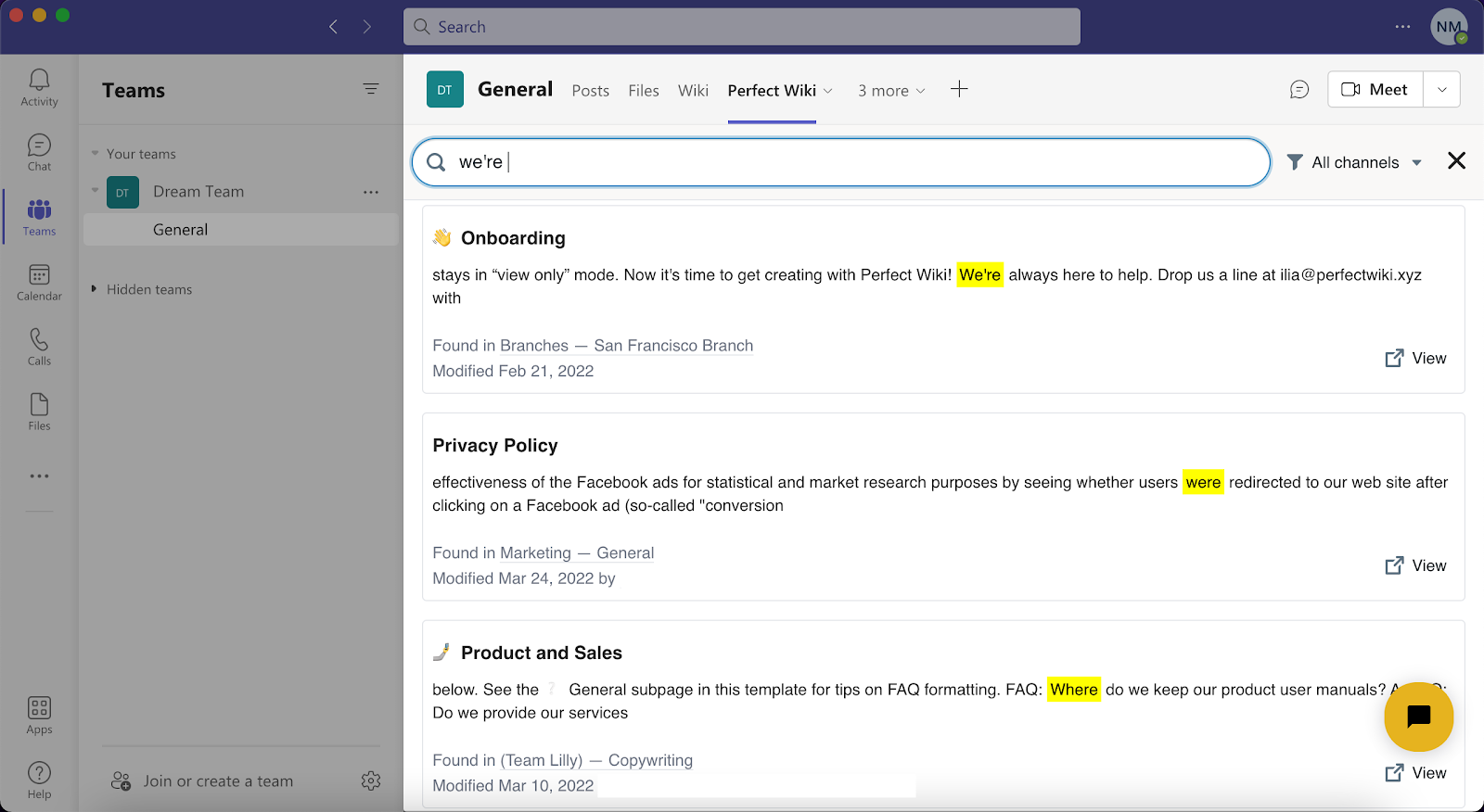 Perfect Wiki vs OneNote: What’s the Better Wiki Solution for Microsoft Teams?