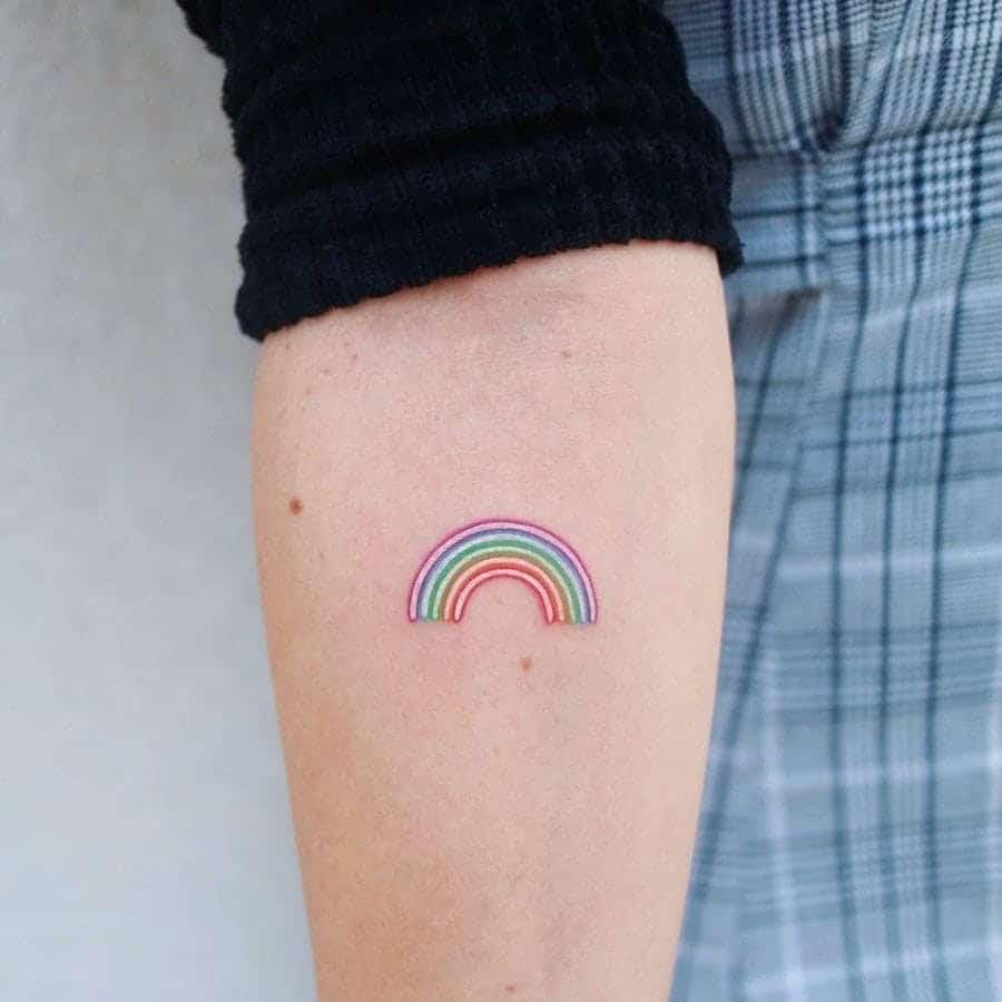 30+ Best Rainbow Tattoo Design Ideas: What Is Your Favorite - Saved Tattoo