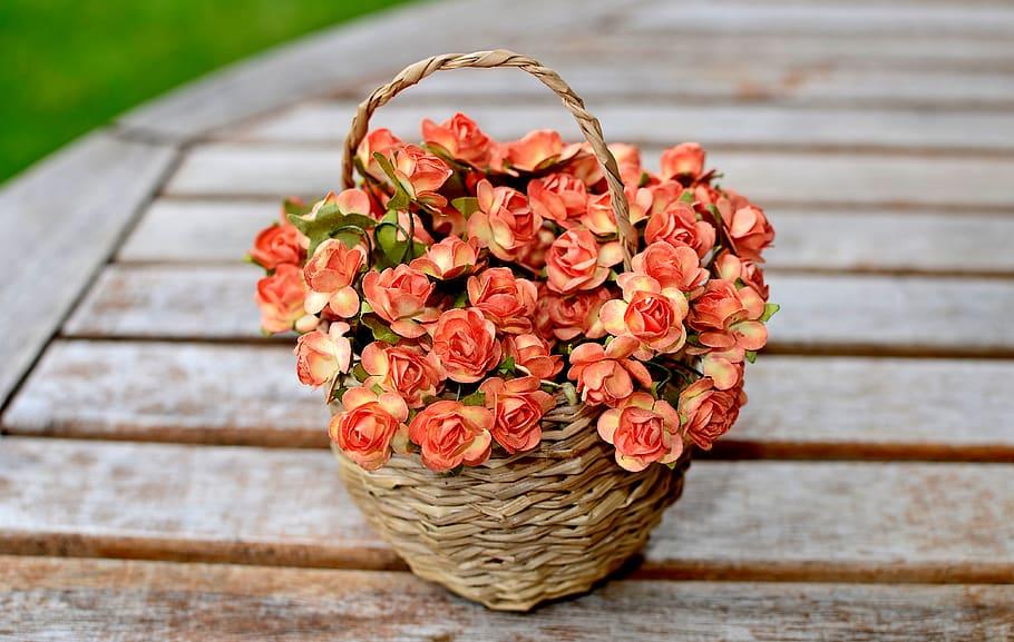 flowers, artificial flowers, rubella syndrome, basket, handicraft, decoration, bouquet, flower, flowering plant, beauty in nature