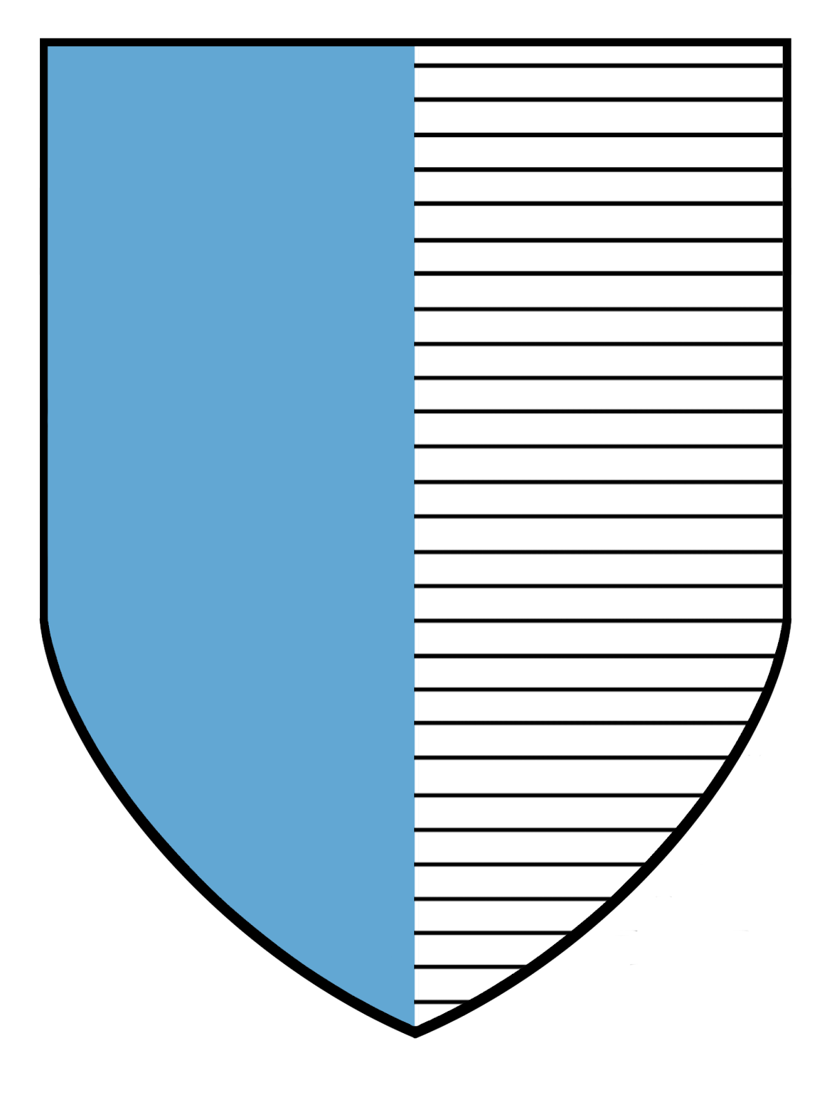 Heraldic Shield Azure.svg