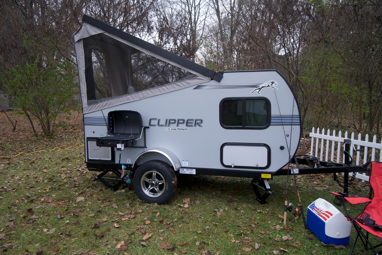 Coachmen Clipper 9.0TD hybrid pop up teardrop lightweight travel trailer