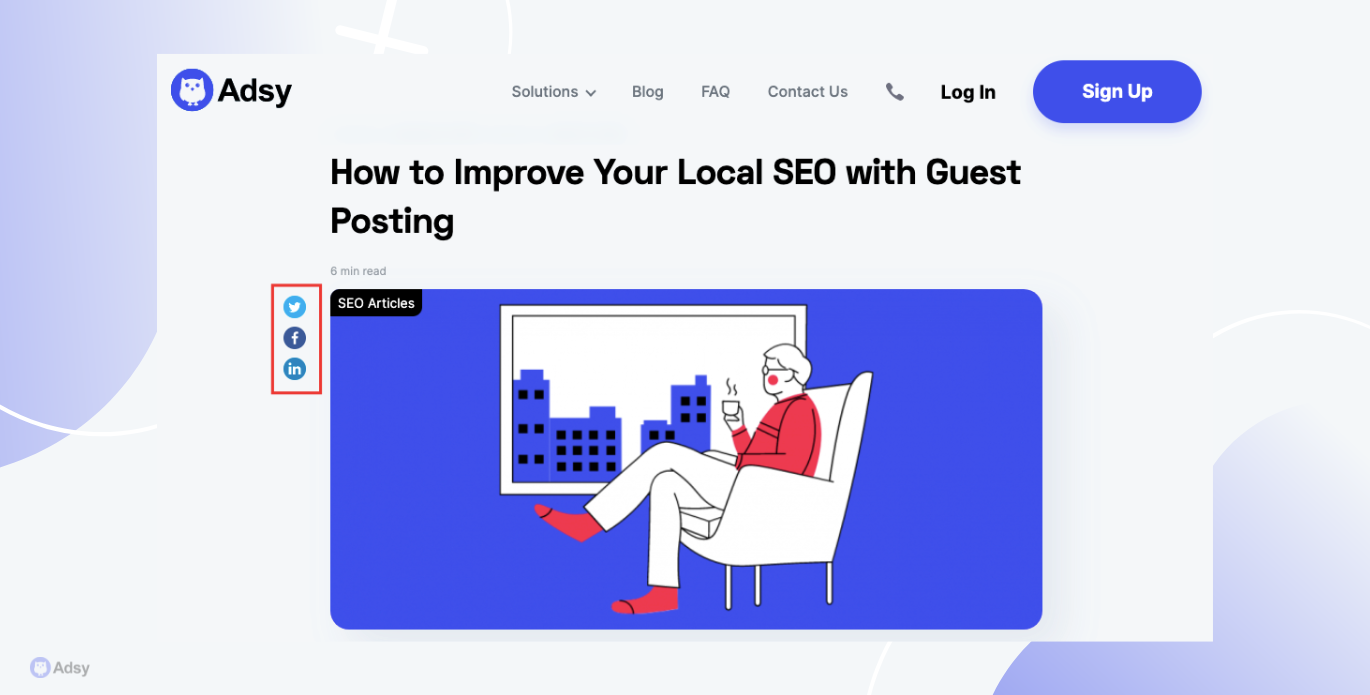 improve local SEO with guest posting