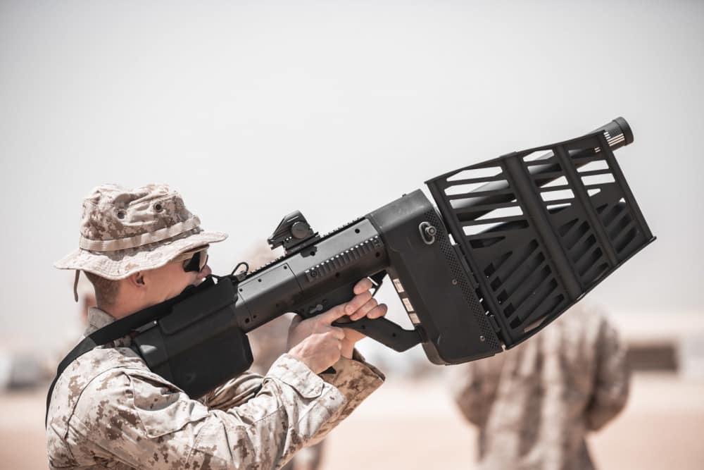 Drone killers look like sci-fi guns from the future