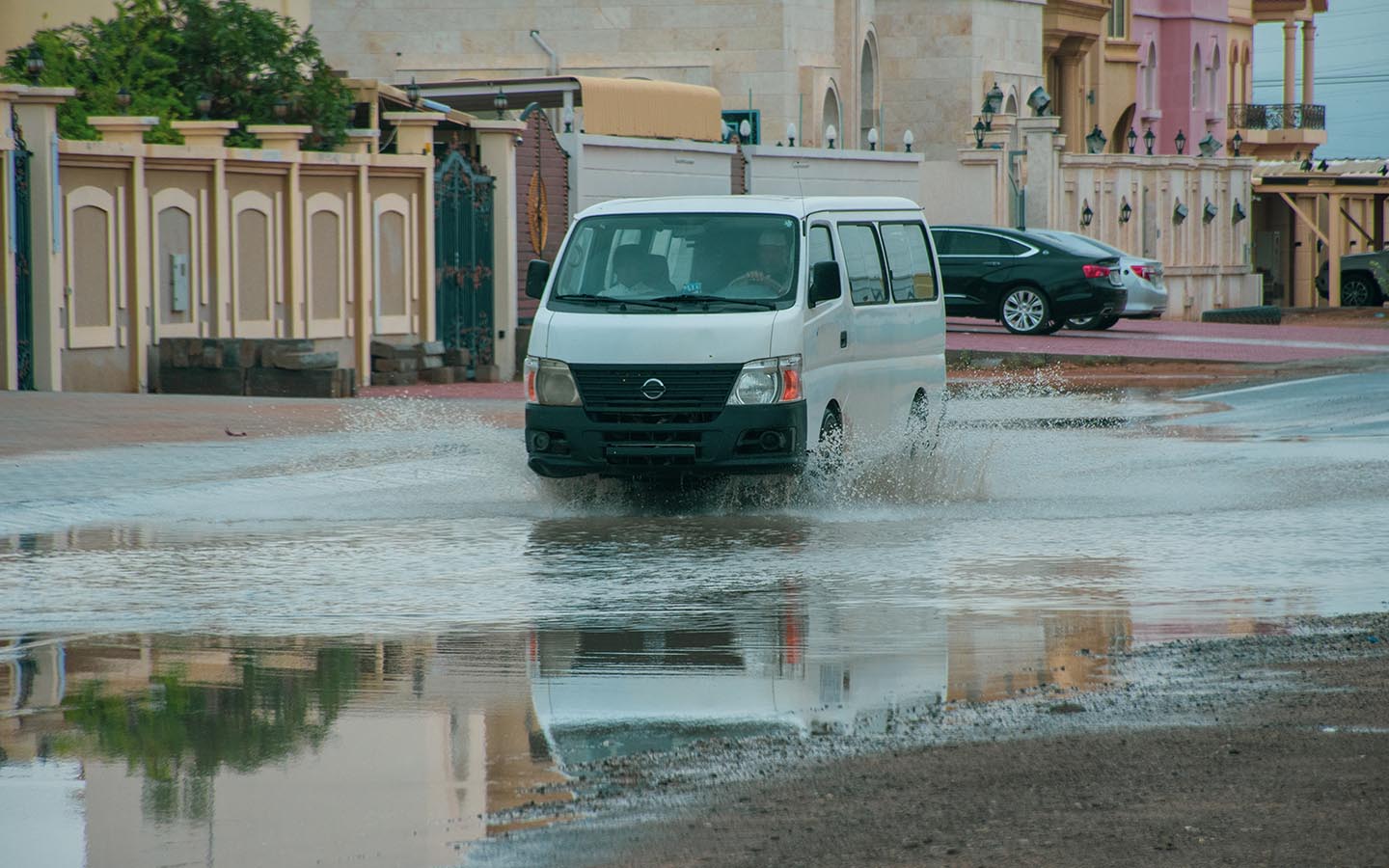 Water accumulation can cause several issues due to rain