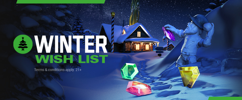 Unibet Casino Winter Wish List