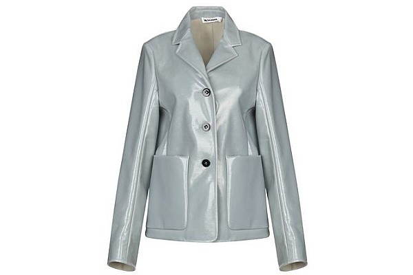 Jil Sander Suit Jacket in Grey from Yoox