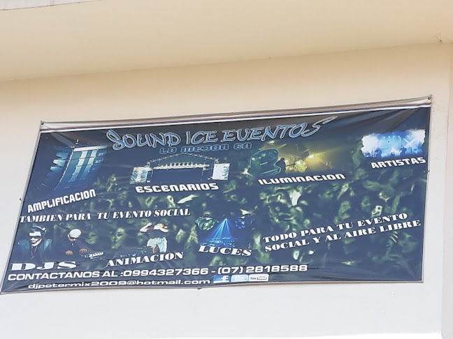 Teléfono de Sound Ice Eventos
