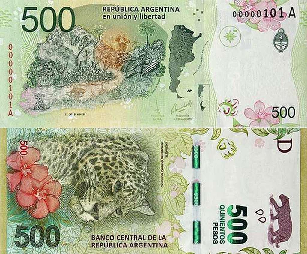 Galería de imágenes - Comienza a circular el billete de 500 pesos -  ElLitoral.com