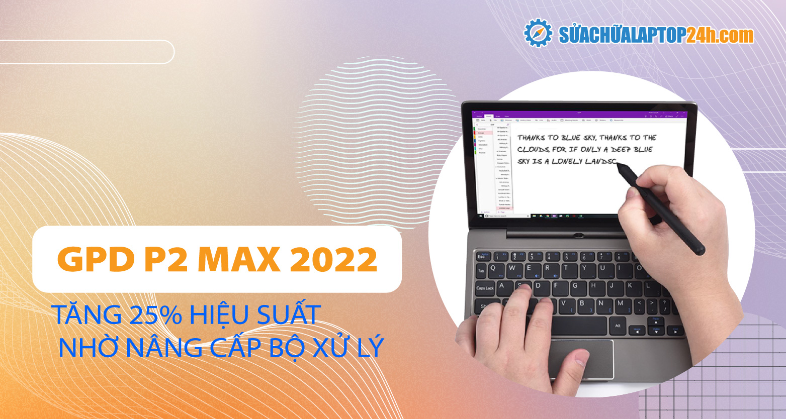 GPD P2 Max 2022 tăng 25% hiệu suất