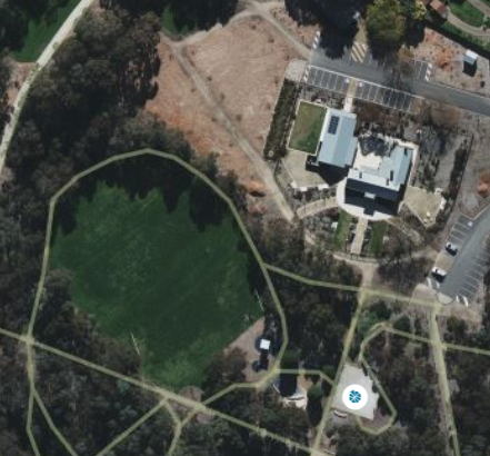A high angle view of a park

Description automatically generated with low confidence