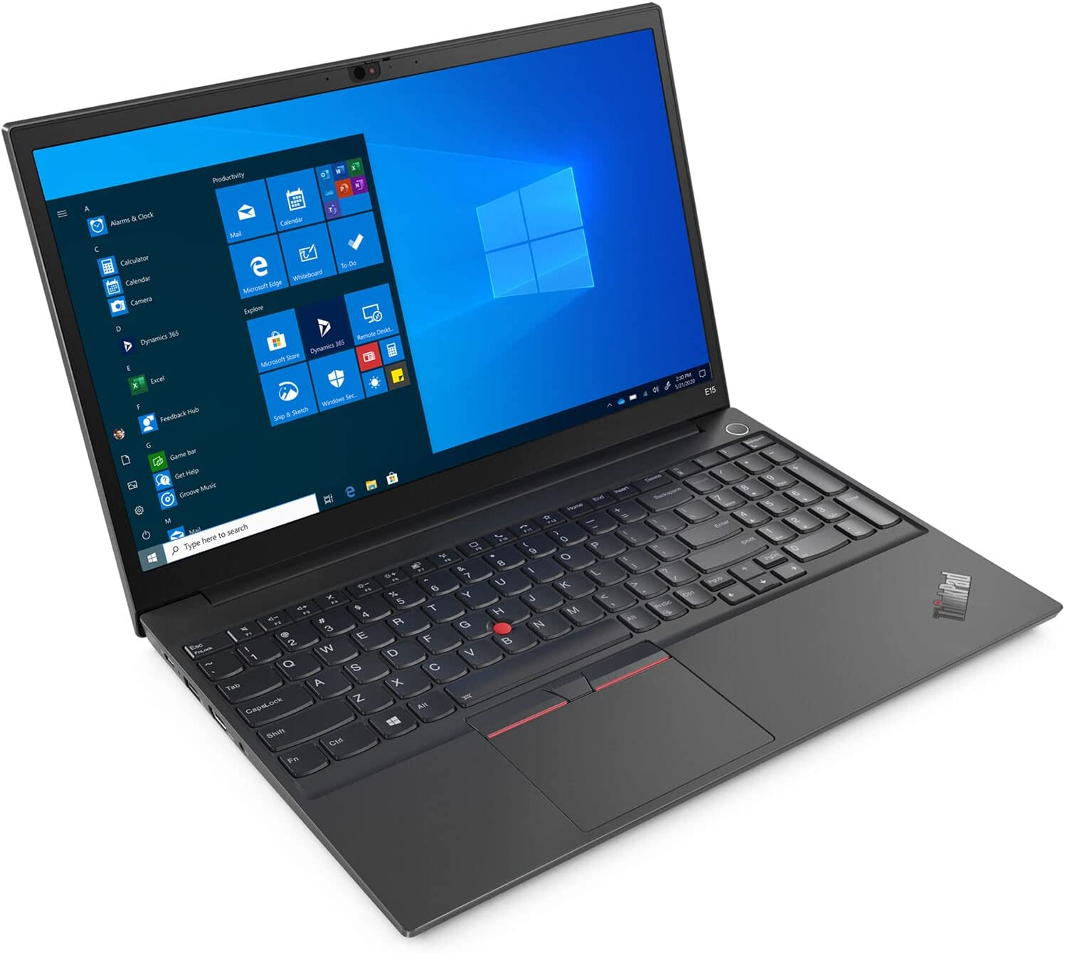 This image shows the Lenovo ThinkPad E15 2022.