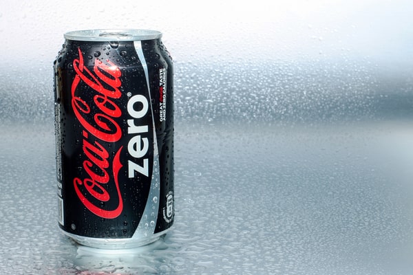 One can of Coke Zero