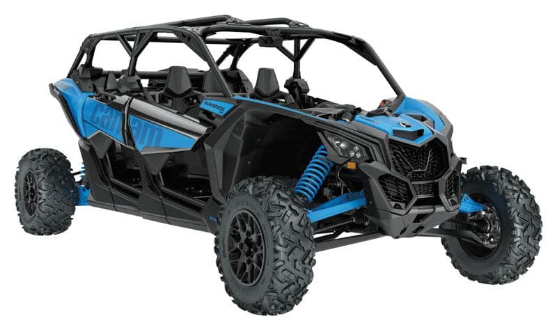 Blue Can-Am Maverick X3 Max RS Turbo R - Ultimate High-Performance Off-Road Adventure Vehicle