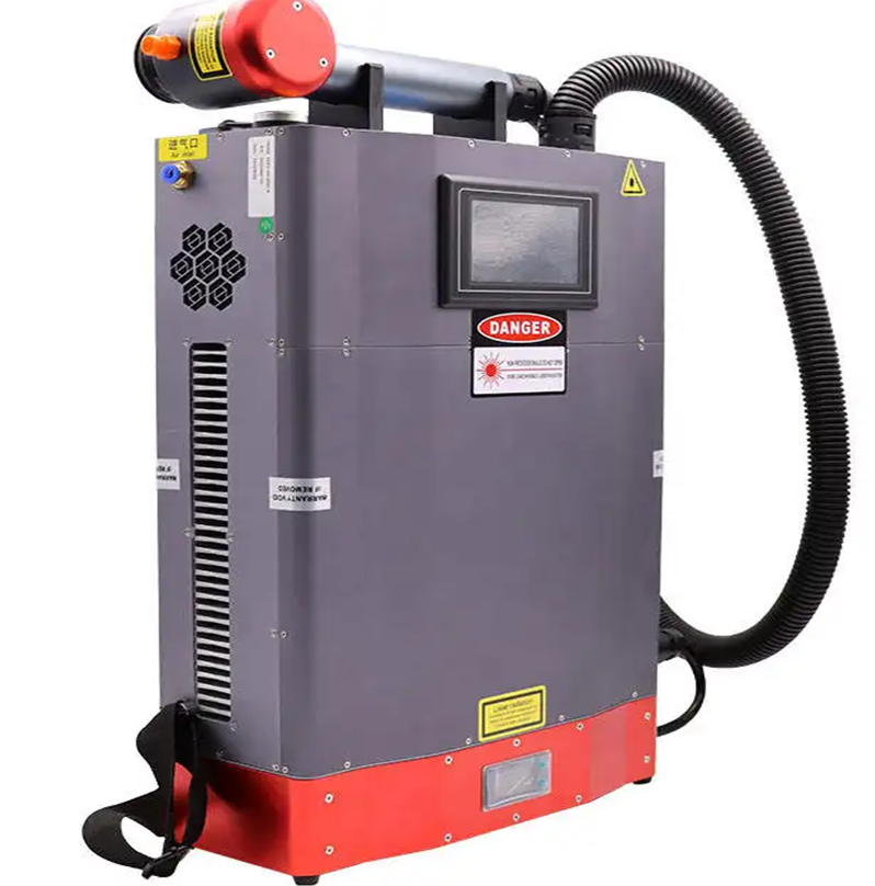 Laser cleaning machine for rust removal
