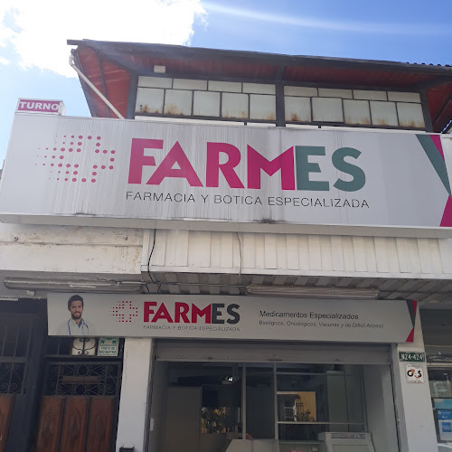 Opiniones de FARMES FARMACIA HOSPITALARIA ESPECIALIZADA en Quito - Farmacia