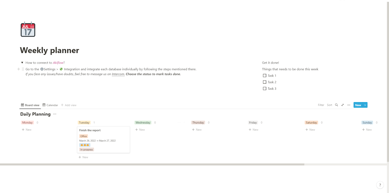 Notion As A Daily Planner Ready To Use Templates Akiflow