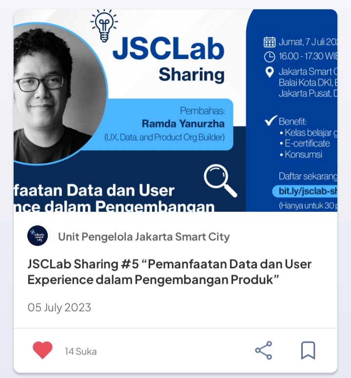 Fitur Berita dan push notification JAKI 3.0