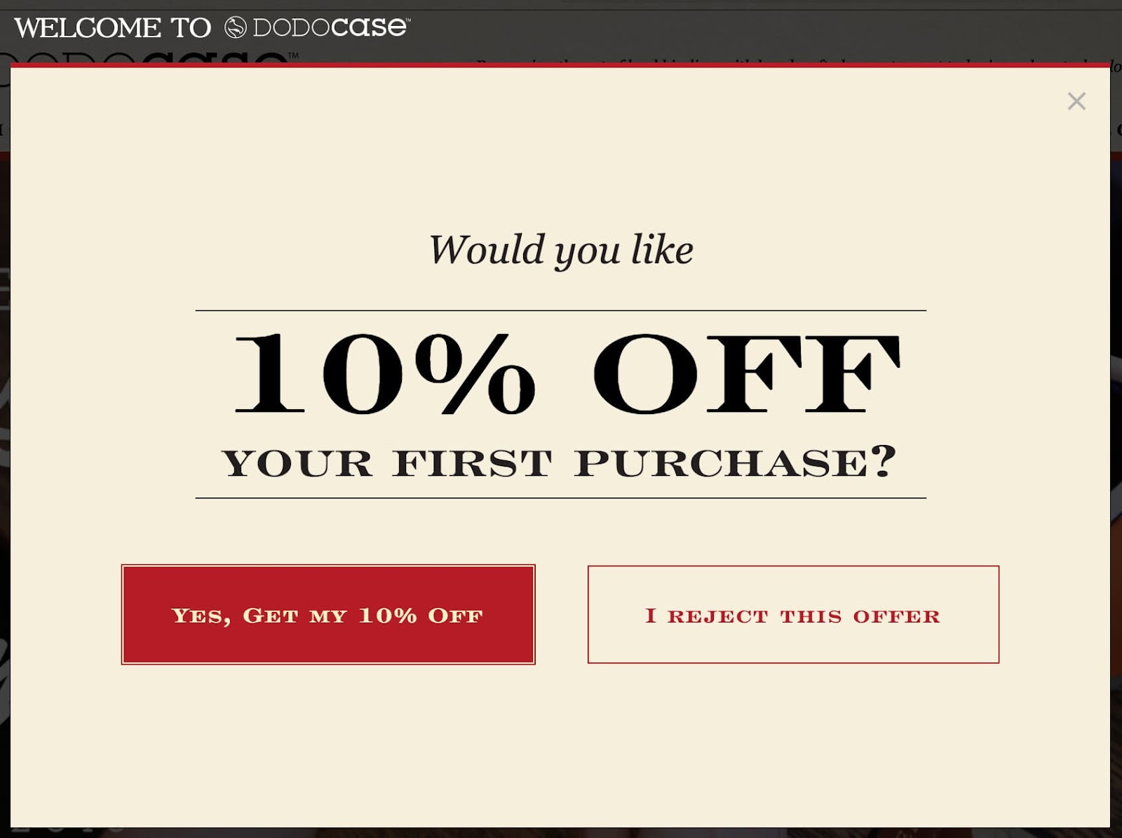 discount pricing strategy first time