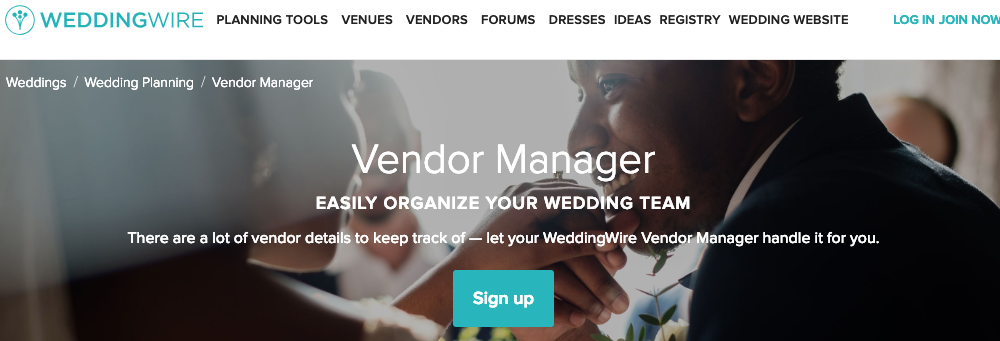 wedding vendor search weddingwire
