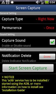 Download Screen Capture -No Rooting 2.2 apk