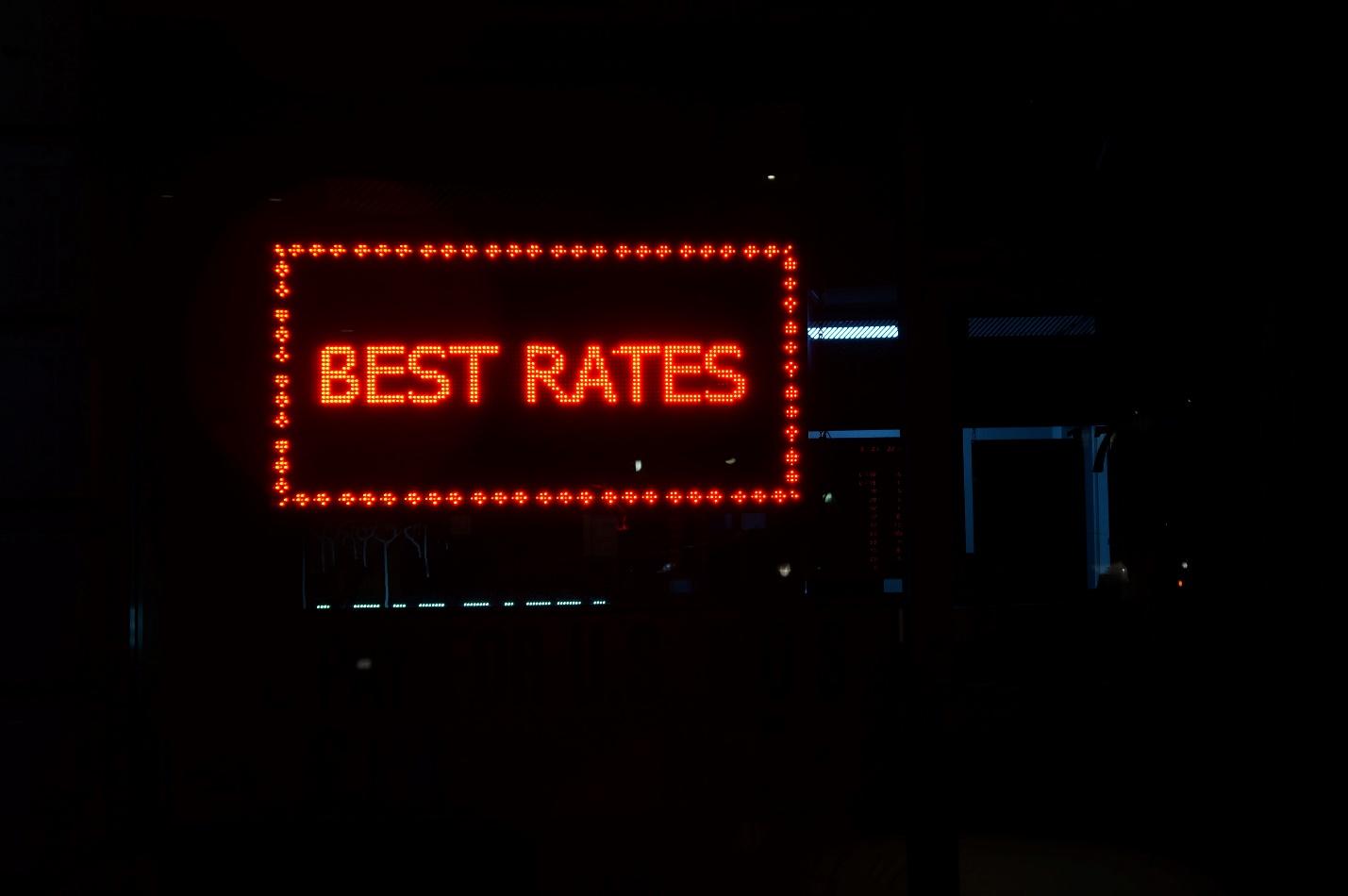 A lighted sign in the dark

Description automatically generated with low confidence
