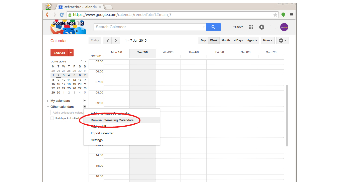 Add The Week Number To Your Google Calendar G Suite Tips