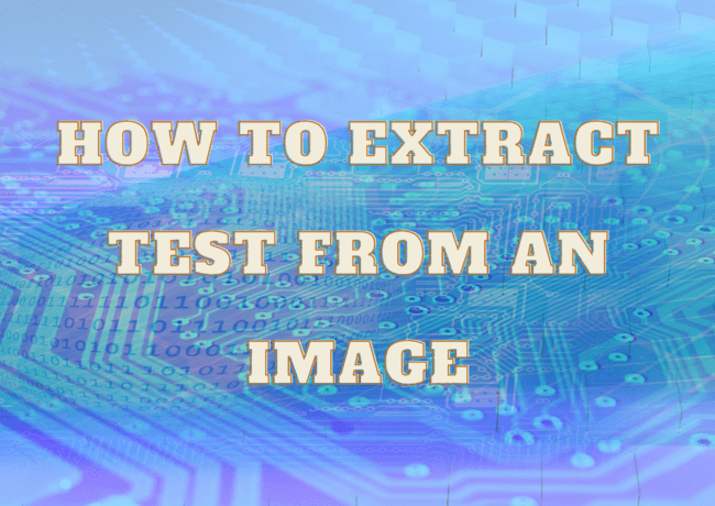 Convert Images Into Text Files Easily