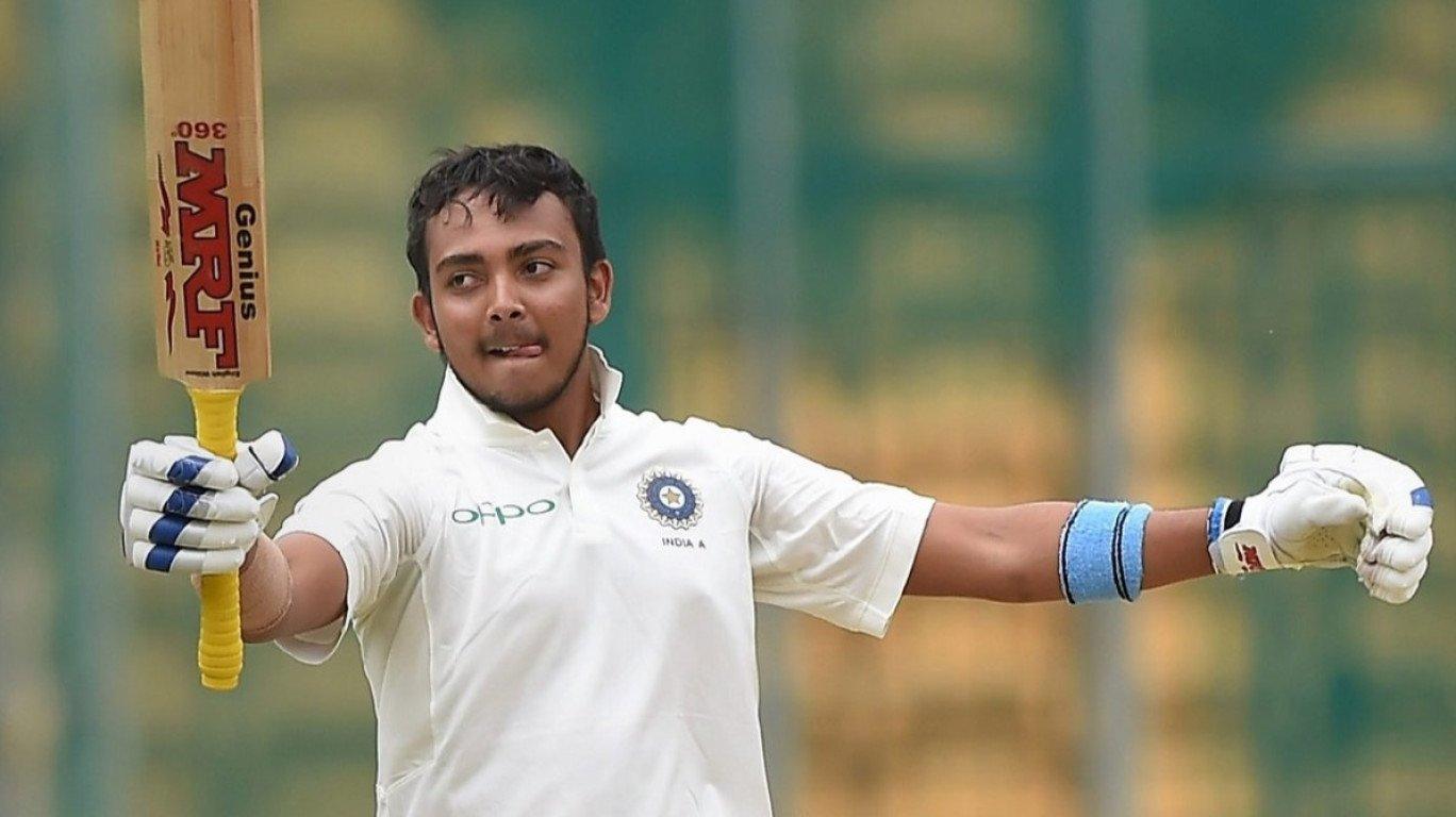 Prithvi Shaw scored a half-century and a century in the semi-final against Central Zone