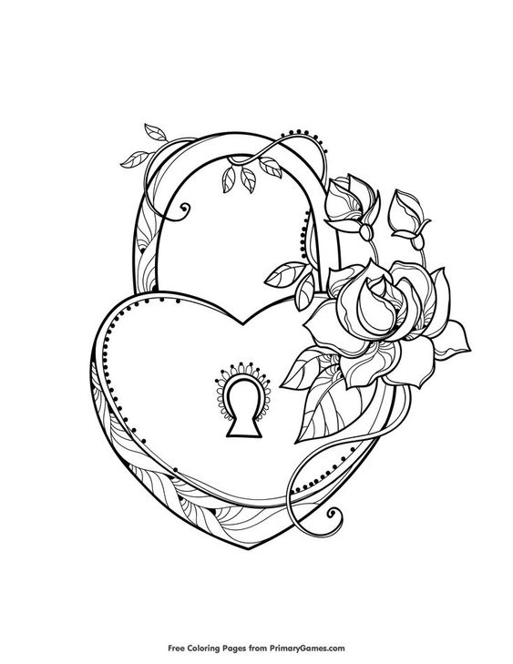Vampiro e mulher - Valentin - Coloring Pages for Adults