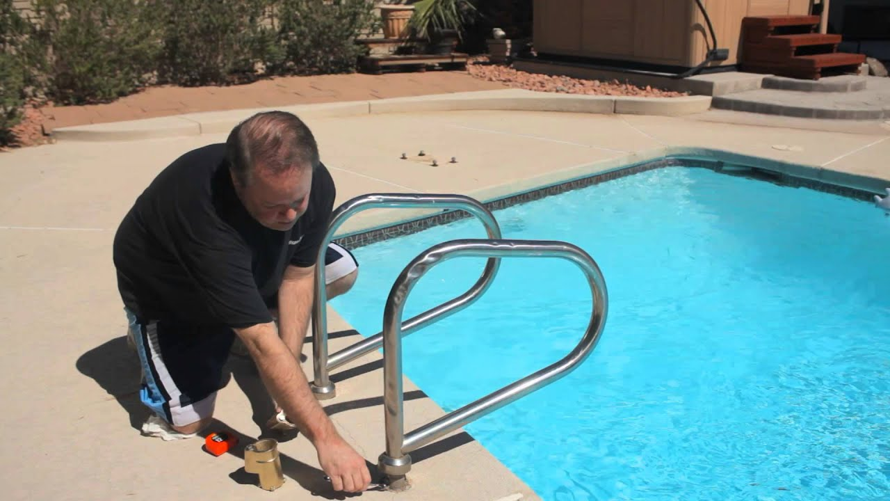 Build a Pool Ladder: Easy & Inexpensive DIY Steps Guide - Pool and Spa  Parts Depot
