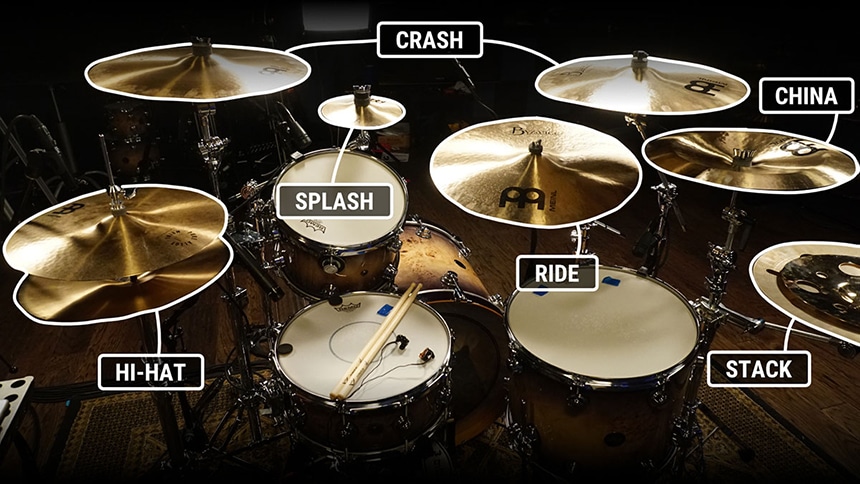  Other Percussion Items of a drum kit.