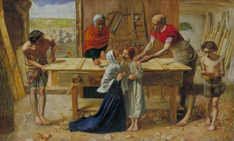 Christ in the House of His Parents, by John Everett Millais