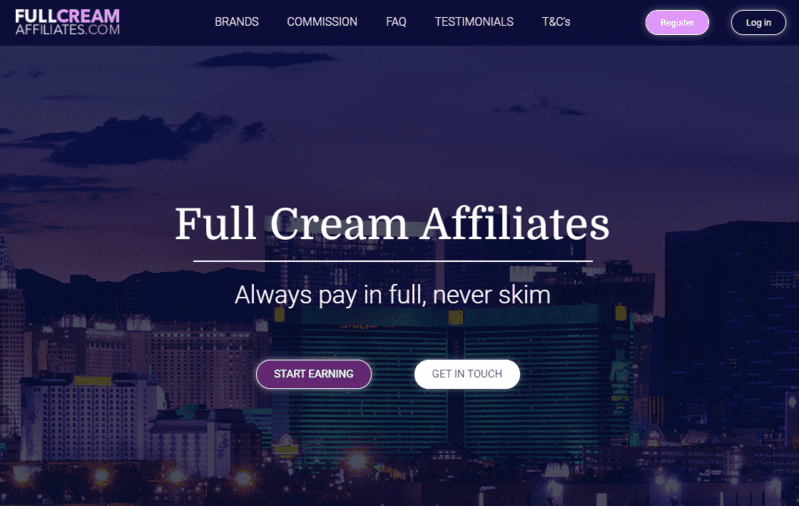 full cream affiliates program