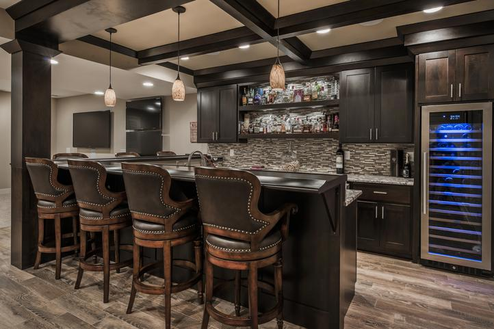 Basement Bar Cabinets Openbasement
