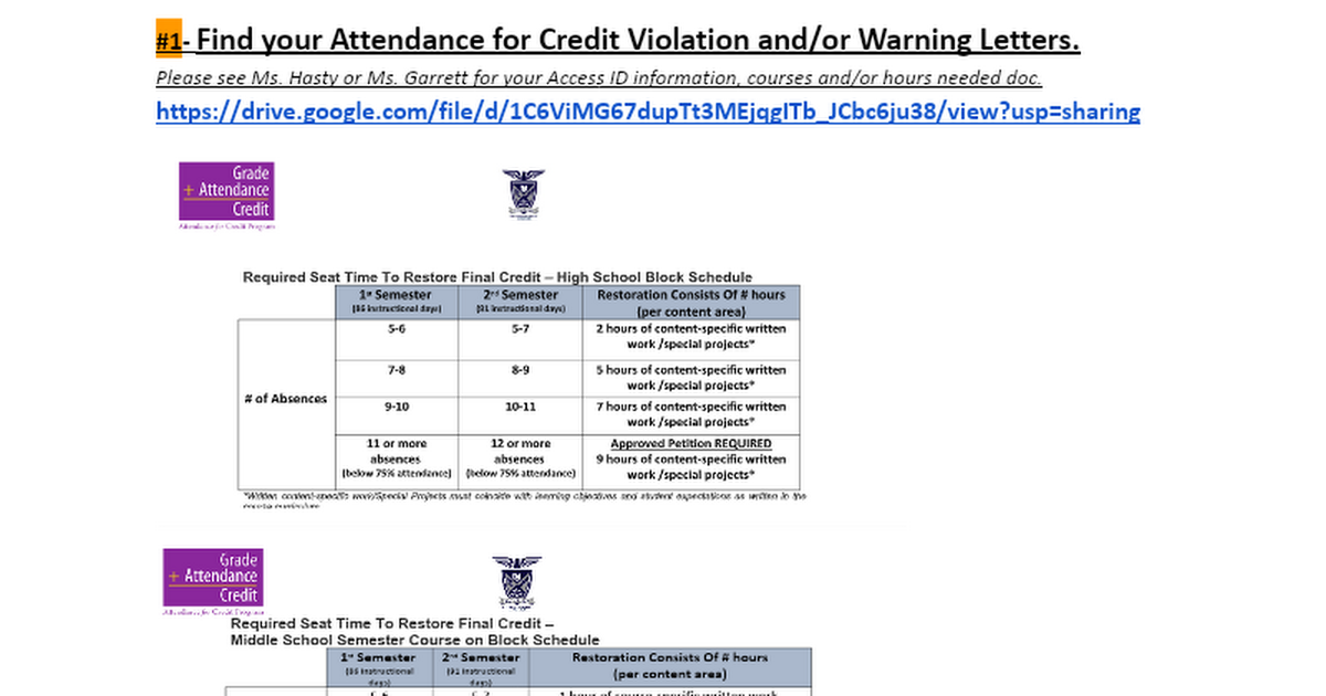 BOMLA Attendance for Credit Information_http://tiny.cc/bomlaafc
