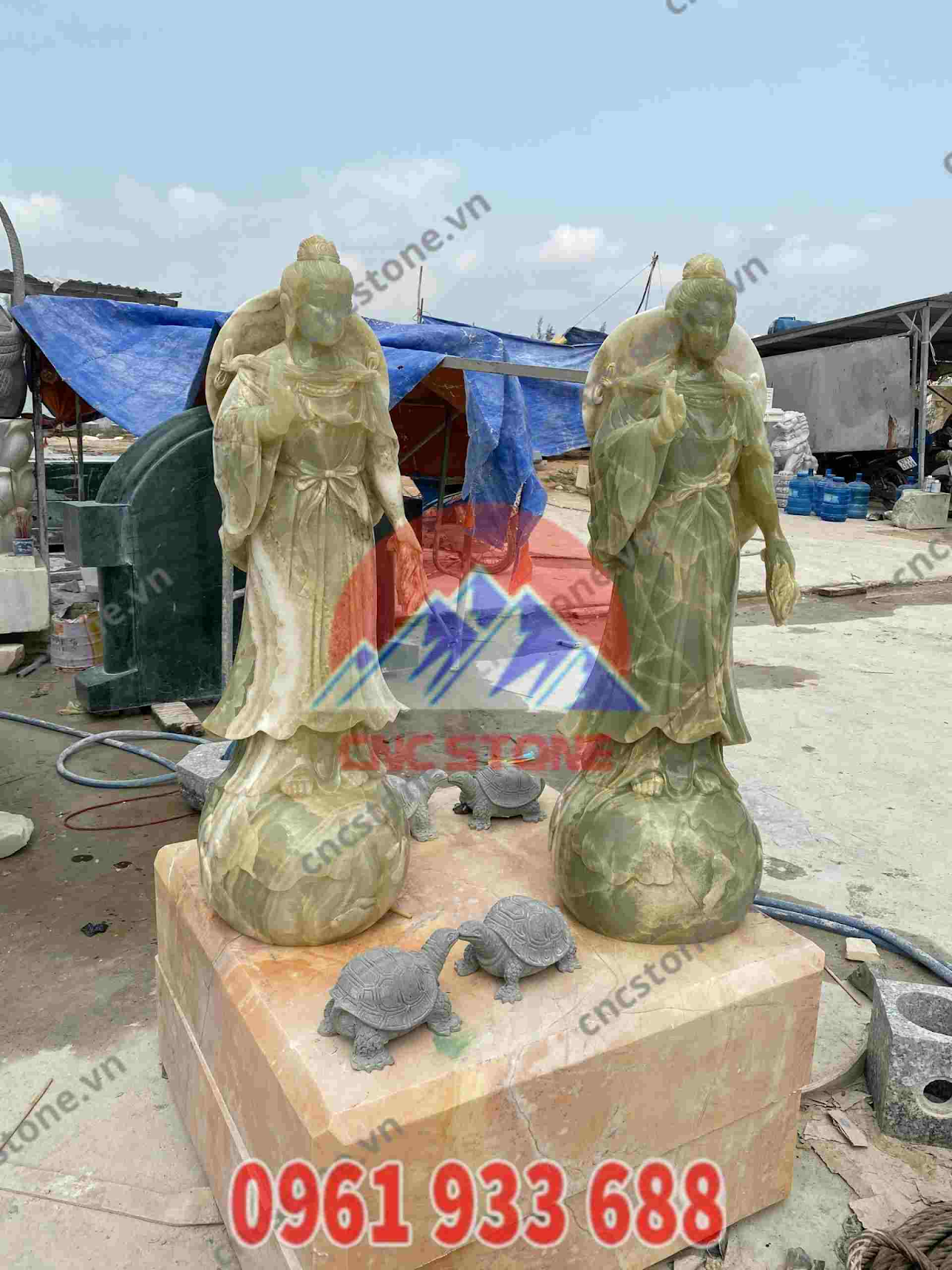 Tượng Quan Âm tại CNC STONE