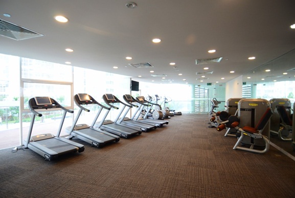 Phòng tập gym dự án The Estella