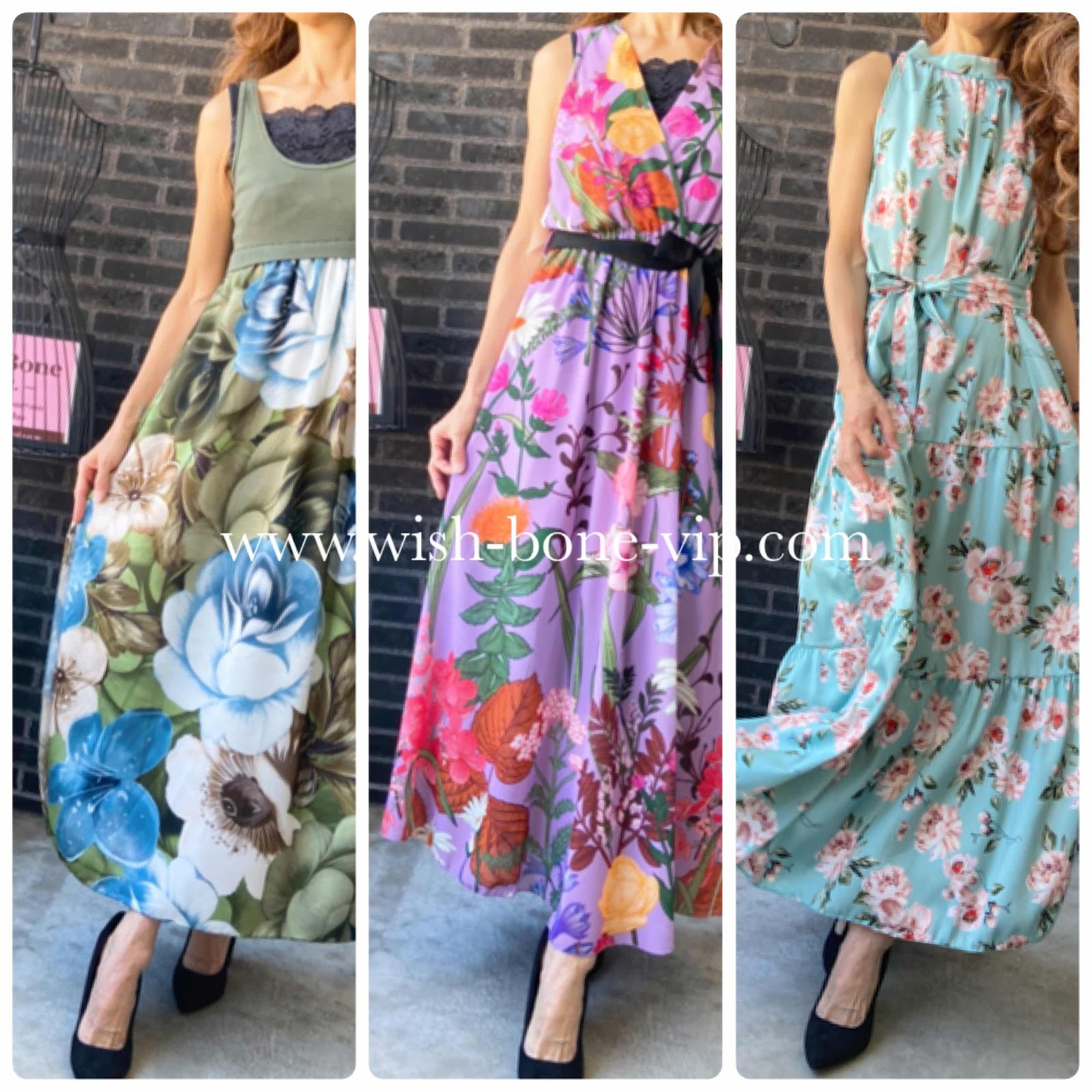 インポートマキシワンピース インポートセレクトショップ/イタリアインポートファッション通販wishbonevip 大阪難波