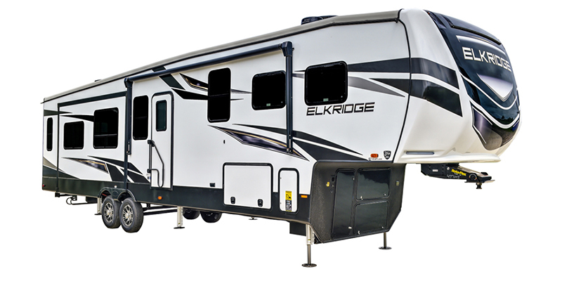 Travel Trailers Made With Azdel Panels Heartland Elkridge 37FBH Exterior