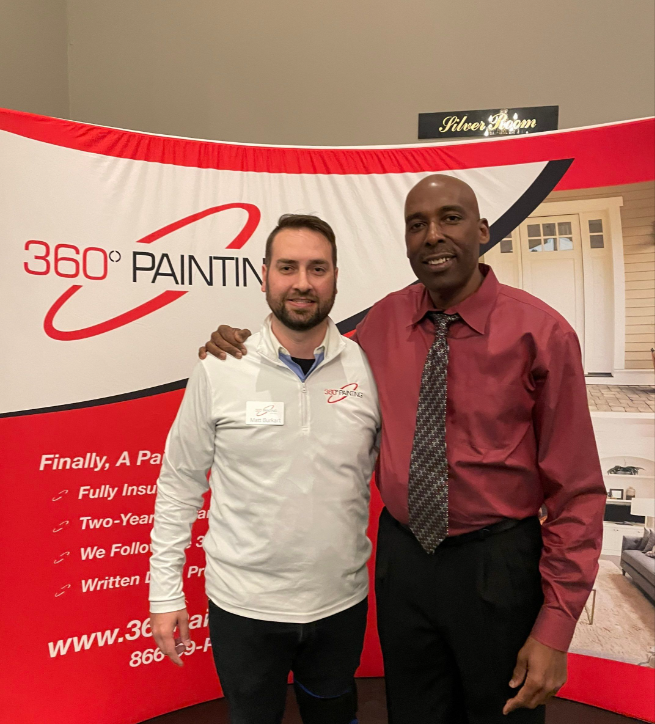 360 Painting sponsoring comedy night event