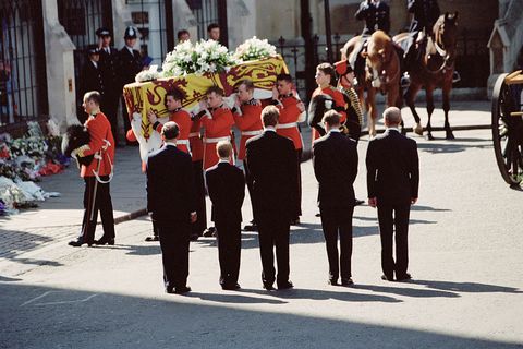 Princess Diana`s funeral