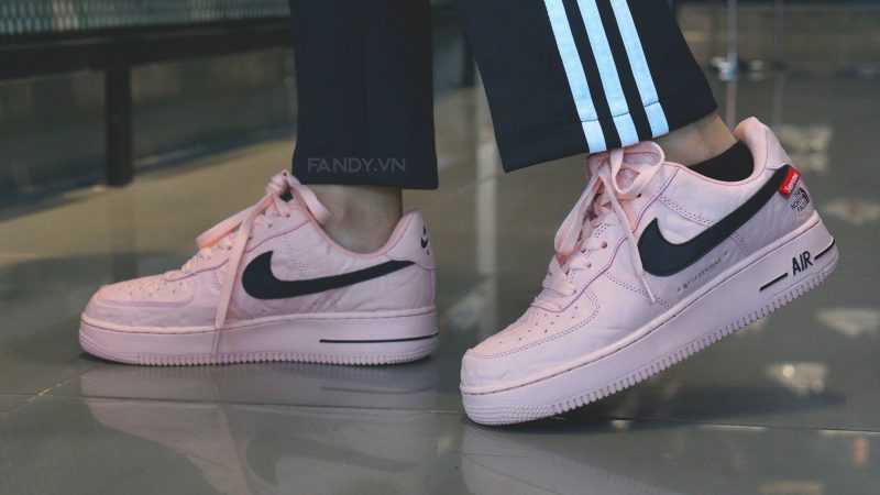 giay Nike Af1 x Supreme x The North Face