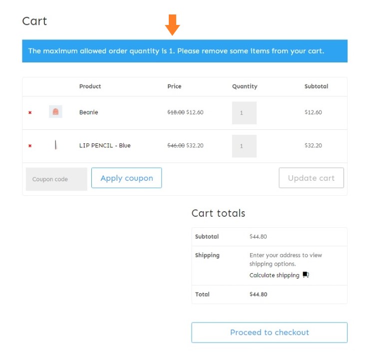 How to Limit the Cart Quantity to 1 in WooCommerce? - AovUp