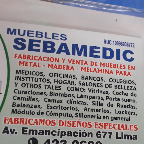 Opiniones de Sebamedic en Lima - Tienda de muebles