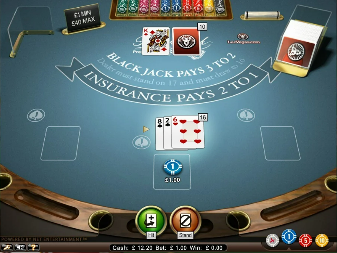 blackjack casino software - NetEnt Blackjack