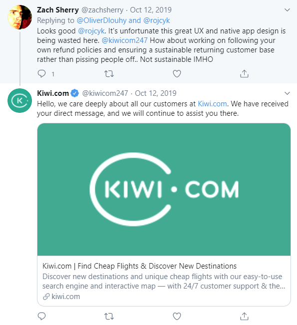 kiwi twitter support