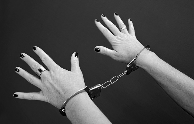 woman in handcuffs, representing bondage toys