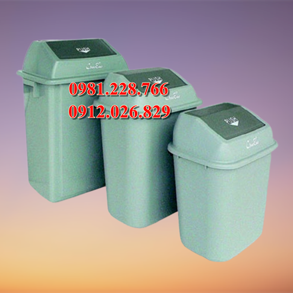 Sỉ lẻ số lượng lớn thùng rác nhựa nắp lật tại Thanh Hóa